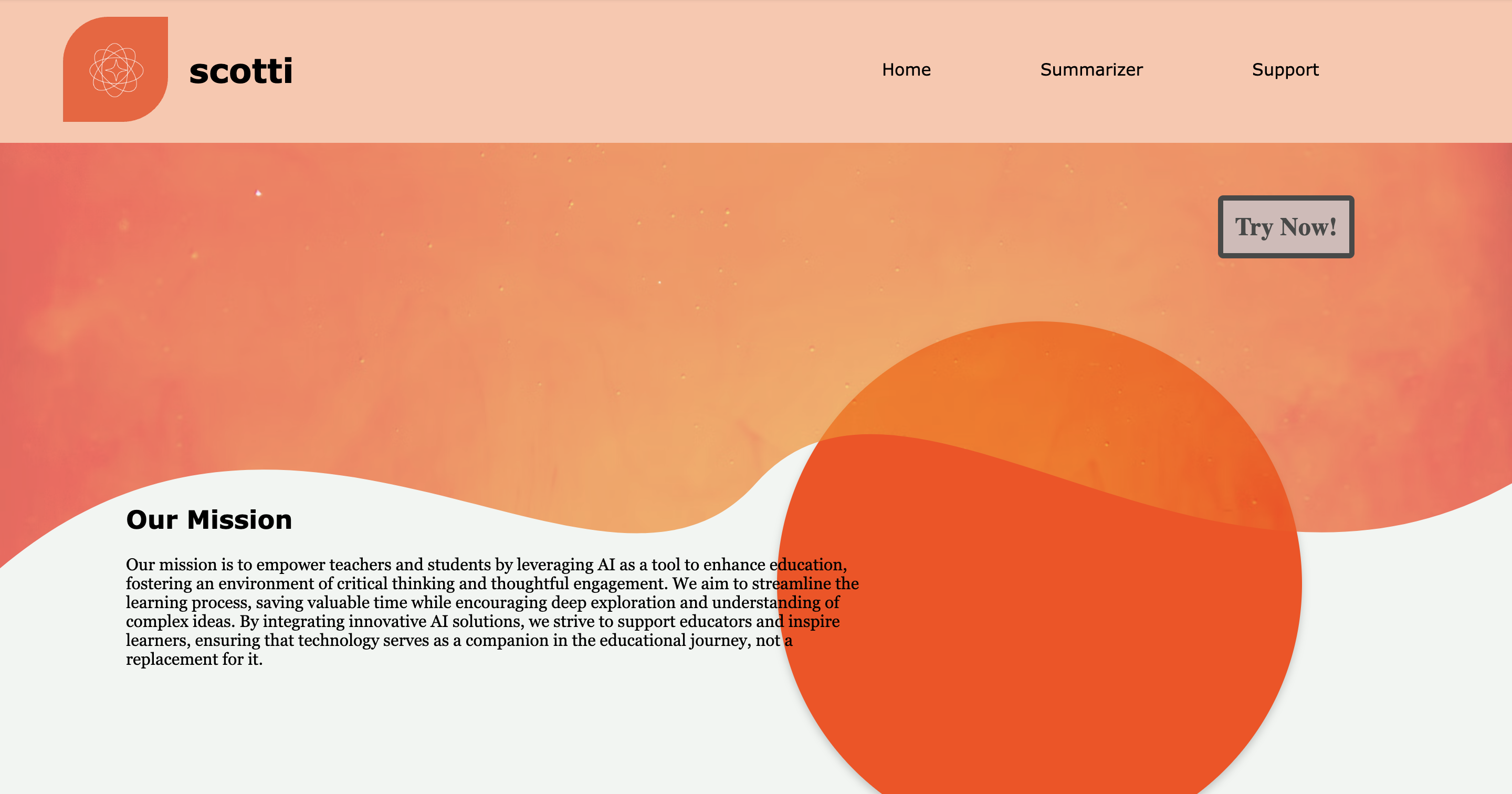 Hackathon Screenshot